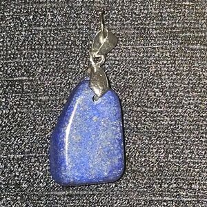 Blue Stone Pendant Necklace